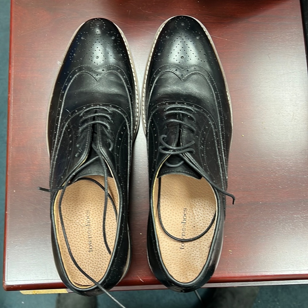 Brogue shoes. Town shoes. Like brand new. Just wore indoors on carpet for 1 day